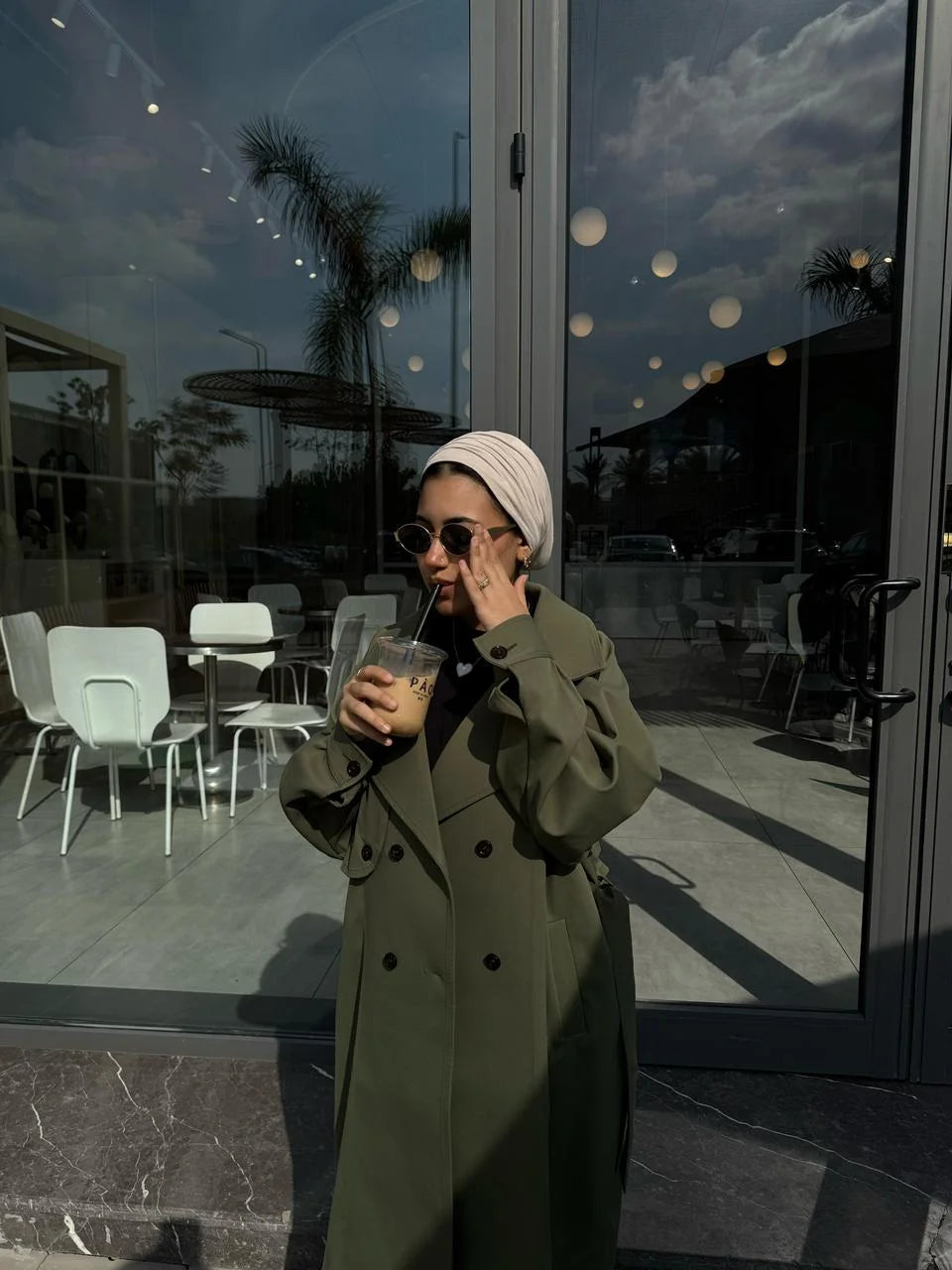 PIROSA OVERSIZED TRENCH COAT