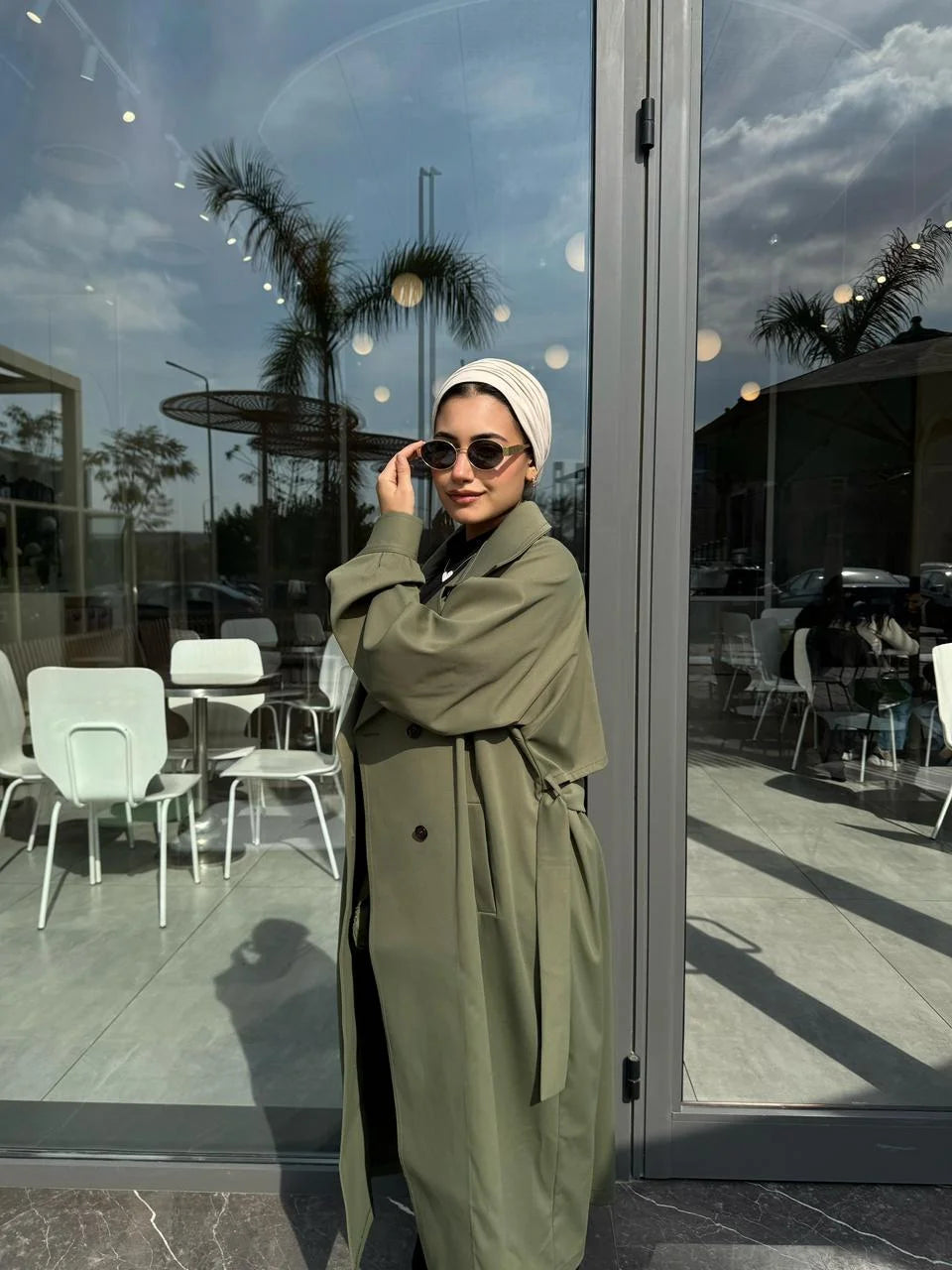 PIROSA OVERSIZED TRENCH COAT