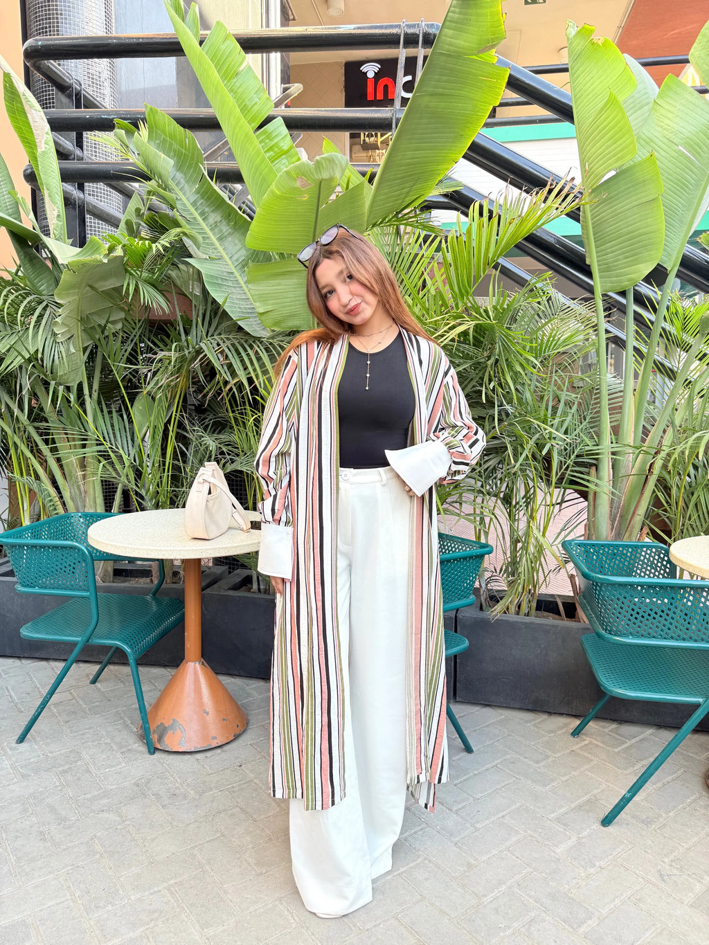 Oasis Striped Cardigan