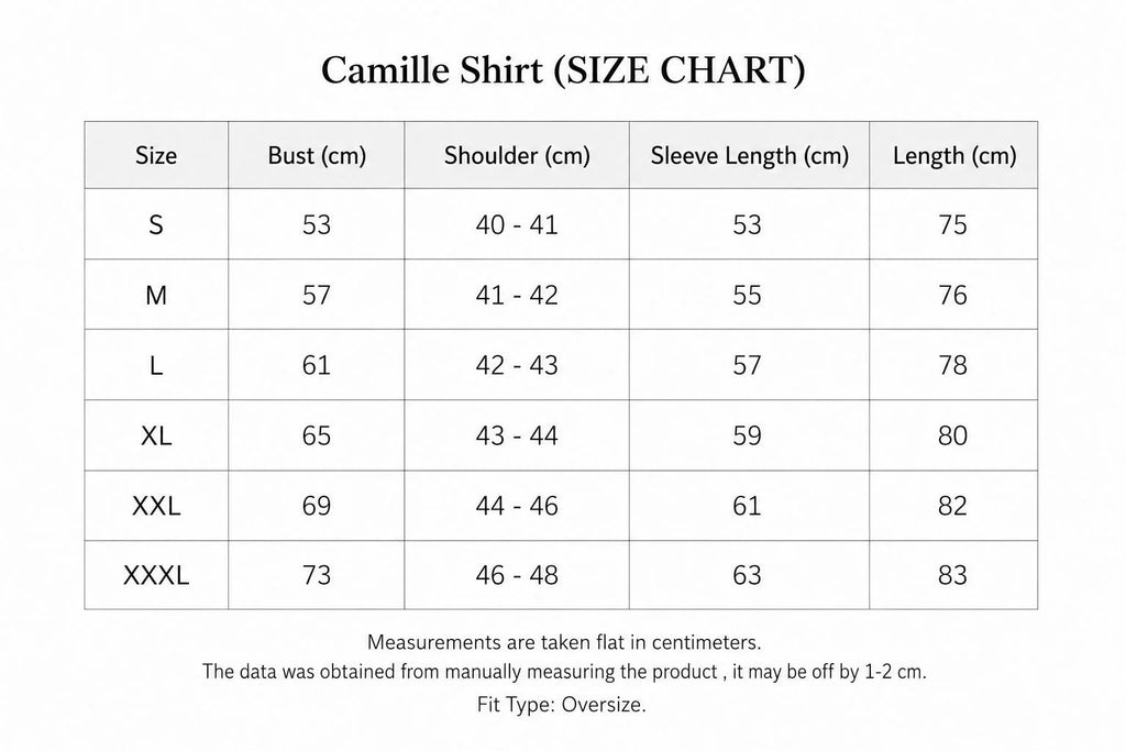 Camille shirt