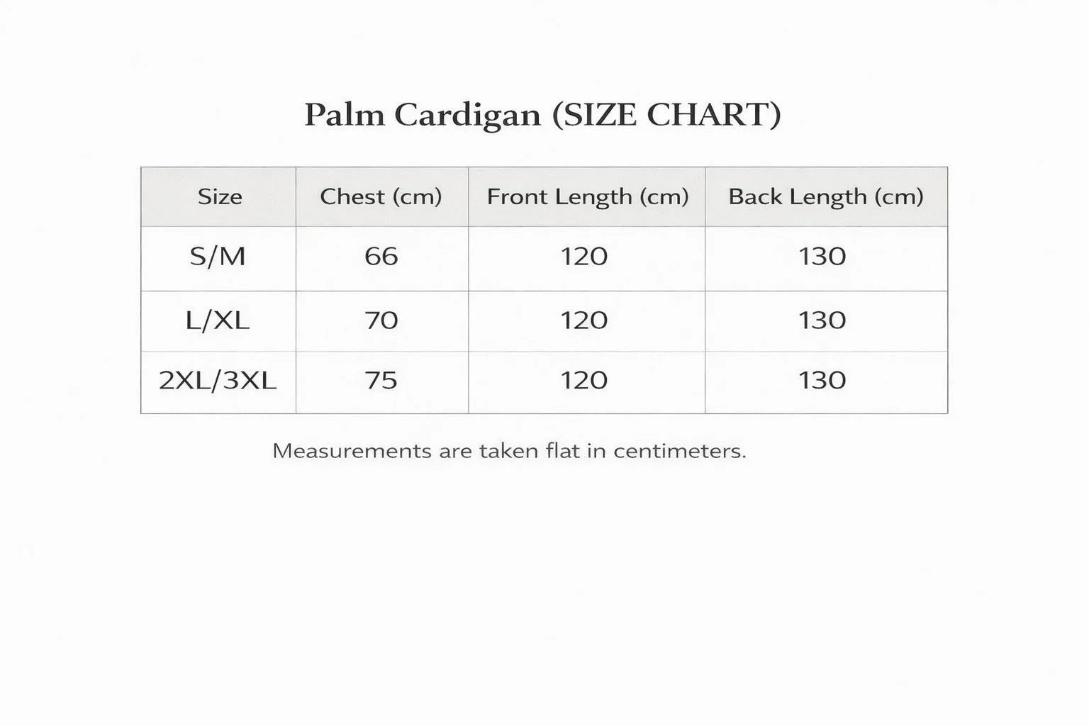 Palm Cardigan